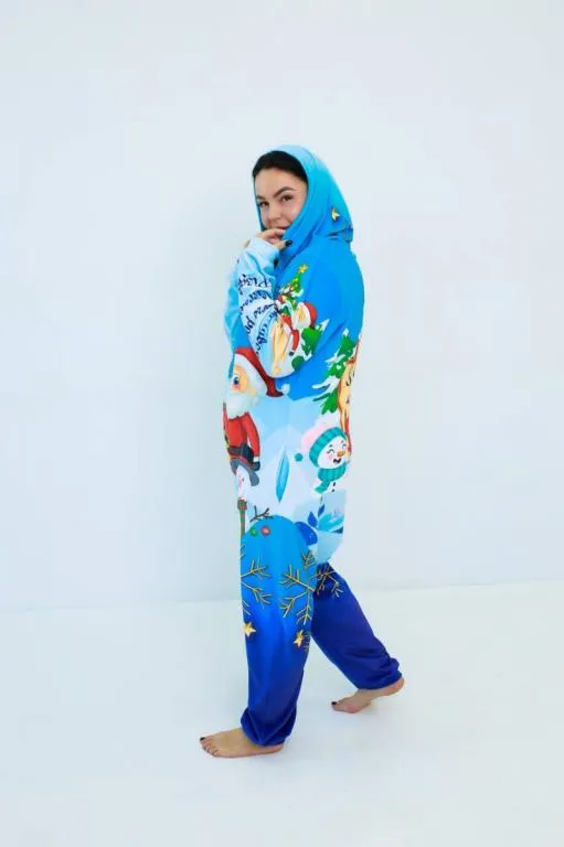 Купити Кигуруми для взрослых Oversize 3D Новогодняя сказка 3276_3_170 17052 170 см