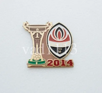 фото, Футбол значок - Чемпион Украины 2014 года Шахтер Донецк.