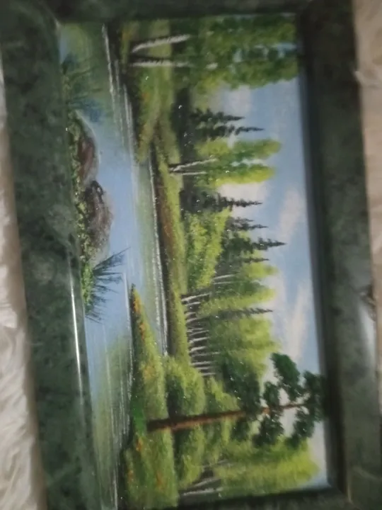 Картины из полудрагоценных камней на мраморе Продаж