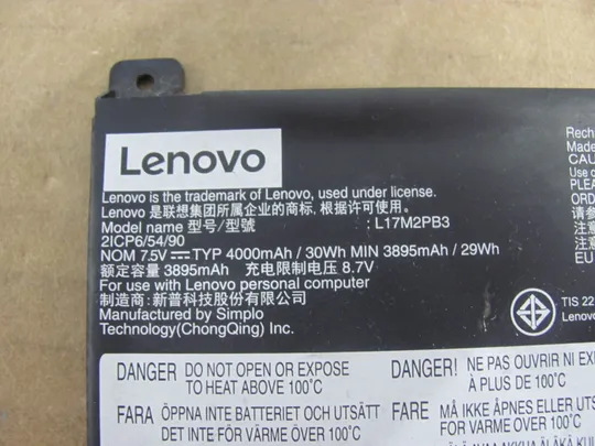 акб оригінал, Акумуляторна батарея, Оригінальна батарея, живлення l17m2pb3 7.5v 29wh  для Lenovo V130-15IKB V130-15IGM V330-15IKB V530-14IKB Продаж