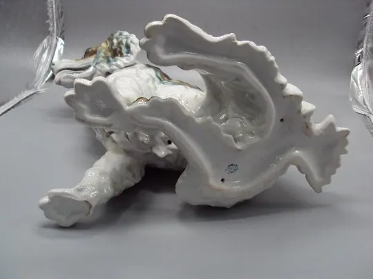 Фигура фарфор статуэтка собака кокер спаниель собачка большая высота 32,5 см №14259 З аукціону