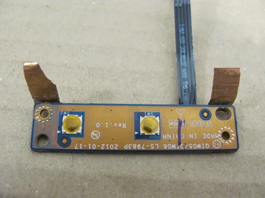 547-19  Плата с кнопкой вкл LS-7983P для Lenovo P580, P585, N585, N580 оригінал Де купити