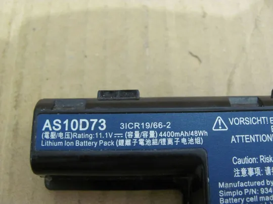 Купити Оригінал АКБ, живлення AS10D73 11.1V 48WH для Aspire 4251 4252 4253 4253G 4333 4551 4551G 4552 4552G 4625 4733Z 4738 4738G 4738Z 4738ZG 4741 4741G 4741Z 4741ZG 4743G 4750G 4771 4771G 5251 5252 5253 5253G 5336 5551 5551G 5552