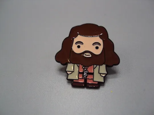 Значок пін Гаррі Поттер Рубеус Геґрід Хагрид Harry Potter Rubeus Hagrid знак брошка №18516 Ціна