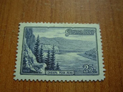 фото, 1959.Річка Лєна
