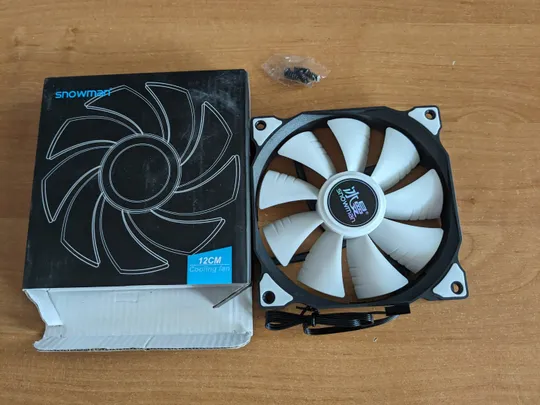 Кулер SnowMan 120mm 4pin PWM Ціна