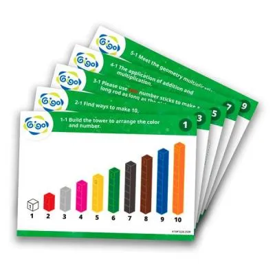 Обучающий набор Gigo для счета Палочки Кюизенера, 250 шт (1028-250R) З аукціону