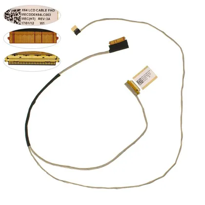 фото, Шлейф матрицы для ноутбука HP (Probook: 470 G3) 30pin (DD0X64LC003)