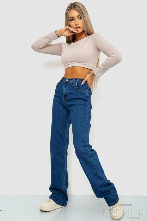 Купити Джинсы женские, цвет синий, 244R410-2024