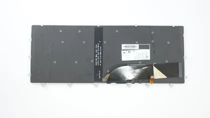 фото, Клавіатура для ноутбука DELL (XPS: 15 9550) rus, black, без фрейма, підсвічування клавіш
