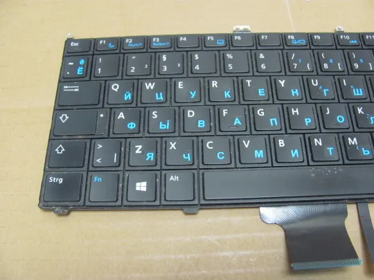 Купити номер0954-17 клавіатура ДОНОР 0896NG для Dell LATITUDE E7000 E7240 E7440 оригінал