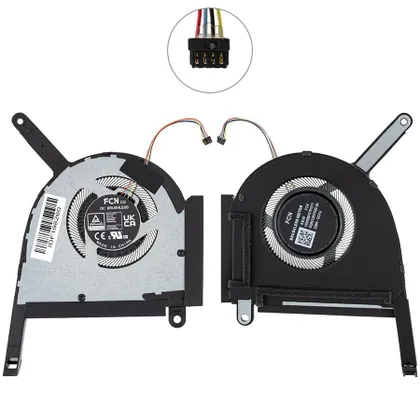 фото, Оригінальний вентилятор для ноутбука ASUS TUF Gaming A15 FA507NV (CPU FAN), 12V, (13NR09F0T01011) (Кулер)