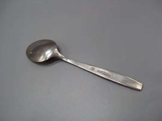 Столовые приборы чайная ложка нерж ЗиШ узор цветы листья листочки нержавейка длина 14,1 см №18631в Інтернет-аукціон