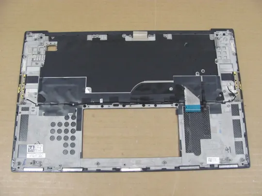 Купити 844-25  Кришка панель палмрест 0DW67K 460.0JD0I.0001 клавіатура робоча з підсвіткою  для Dell  XPS 17 XPS17  9700 Precision 5750 оригінал