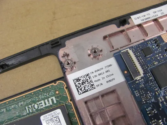 номер0972-2 Кришка панель палмрест AP2V7000501 0VN1PF  для Dell Precision 7550 M7550  7560 оригінал Торговий майданчик