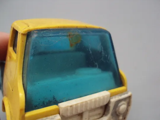 Модель машинка грузовик ДЗИ игрушка автомобиль ссср донецкая фабрика игрушек 5,1х10,3 см №15597 Торговий майданчик