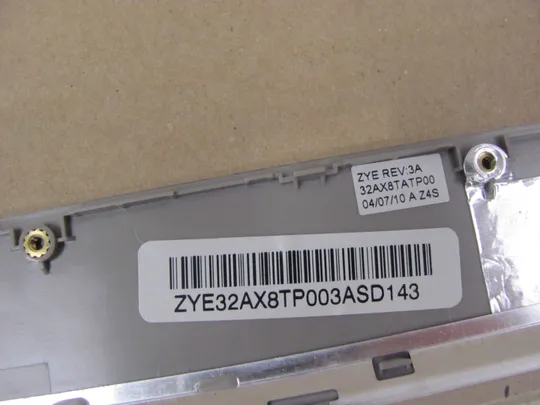 654-2 Кришка панель палмрест тачпад 32AX8TATP00 для HP G72 G72-130EG G72-120EG, G72-150EF оригінал На торгах