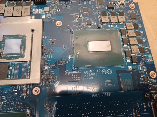 номер1054-8 материнська плата IDQ50 LA-M531P  I5-13450HX SRME8 для Dell G15  5530 Mainboard Материнка Основна плата Системна плата Плата системи Laptop motherboard мамка ноутбучна плата оригінал З аукціону