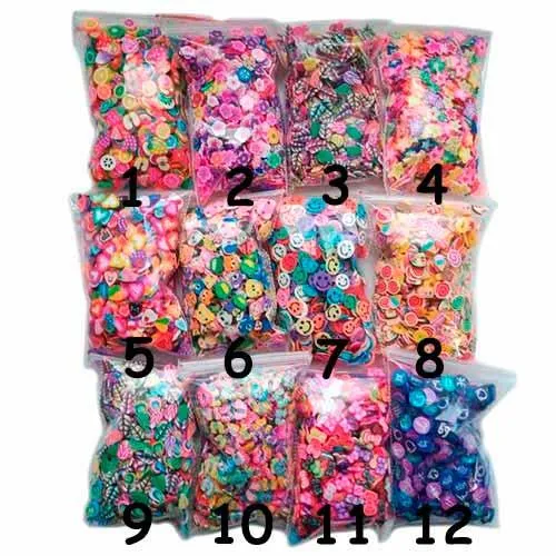 Купити 1000 наклеек фимо для ногтей, нейл-арт, маникюр