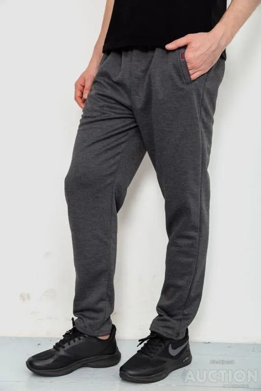 Спорт штаны мужские, цвет темно-серый, 244R41623 З аукціону