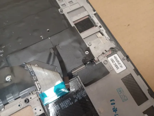 номер1056-7 Кришка панель палмрест 023WMY клавіатура робоча для DELL XPS 17 9700 9710 Precision 5750 5760  топкейс Верхня панель палмрест cover-C оригінал Торговий майданчик