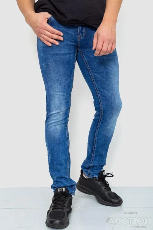 Джинсы мужские, цвет синий, 243R4037 Ціна