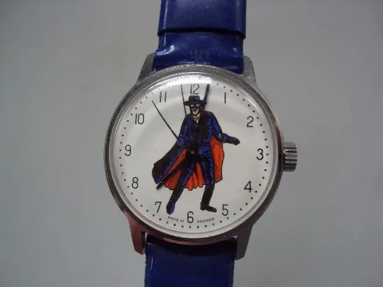 Наручные часы Zorro France детские Зорро Франция длина 3,7 см с браслетом 20 см №15078 Ціна