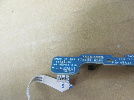 номер0202-23 плата кнопки вкл, Плата управління кнопками,  Плата кнопки живлення,Laptop Power button board,Кнопкова плата,Кнопковий модуль, Плата управління кнопками,  48.4QP04.01M  для  ACER Aspire S3 S3-951 MS2346 оригінал З аукціону