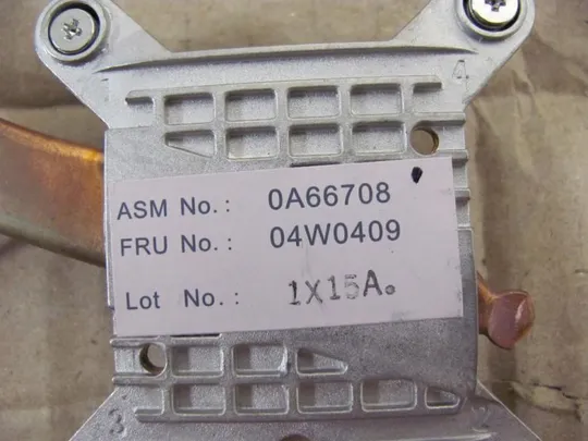 347-6 система охолодження 04W0409 04W0407 для LENOVO T420 T420i оригінал Де купити