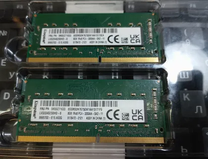фото, Продам оперативну пам'ять Kingston 2х8Gb DDR4 PC4-3200