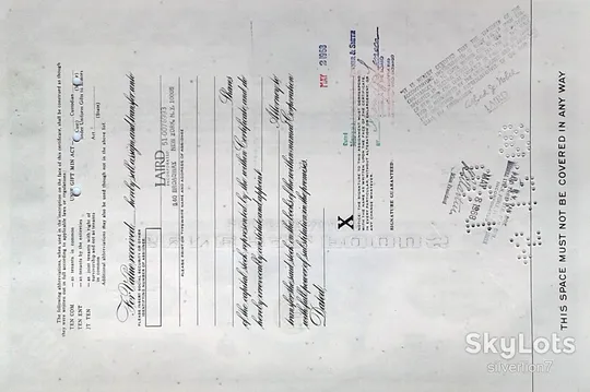 Акція Сертифікат на 100 Акцій General Foods Corporation 1968 США Mt 16 Продаж