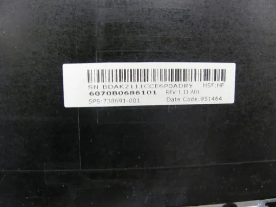 номер0101-23 кришка матриці 6070B0686101 738691-001 для HP PROBOOK 650 G1 оригінал З аукціону