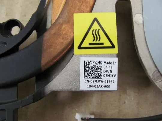 номер0319-1 Система охолодження Кулер Охолоджувальний блок Охолоджувальна система Кулери та системи охолодження Охолодження материнської плати cooling system  07MJYV для Dell Latitude E6420 оригінал З аукціону