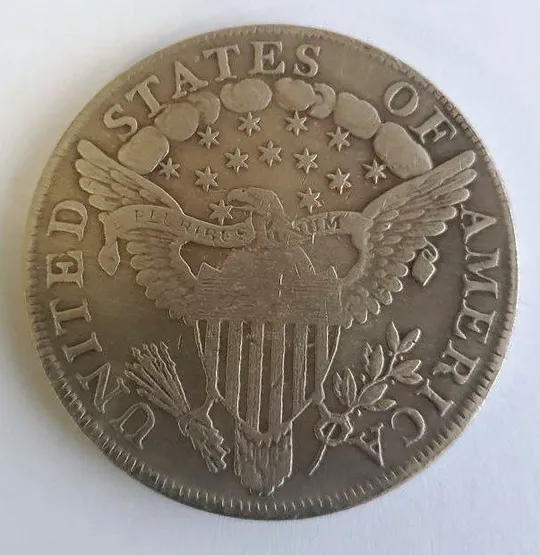 Купити 1 долар 1800, драпований бюст США (можливо репліка обігового часу)