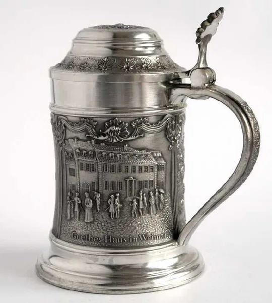 Купити Олов'яний кухоль Гете 700 мл, Zinn95% Vogel Germany