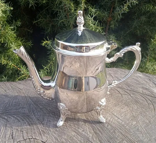 Кавовий сервіз еспресо посріблення Індія Продаж