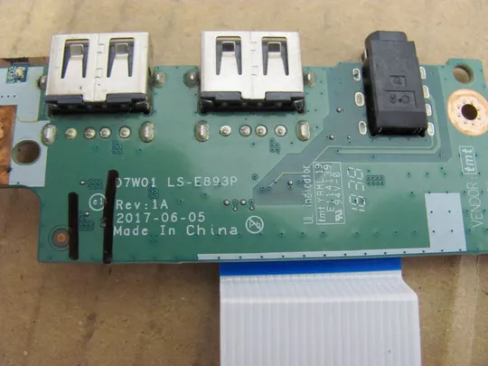 номер0226-22 плата AUDIO USB NBX00028T00 LS-E893P для ACER Acer Nitro A517-51 A517-51G оригінал Інтернет-аукціон