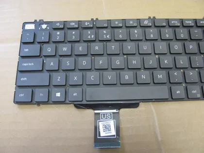 фото, номер0974-7 клавіатура робоча 0178XR ДОНОР для Dell Precision 7550 7750 7560 7760 оригінал