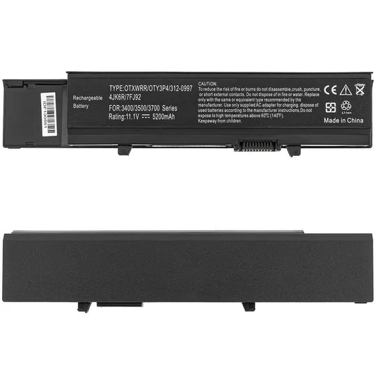 Батарея для ноутбука DELL CYDWV (Vostro: 3400, 3500, 3700) 11.1V 4400mAh Black Ціна
