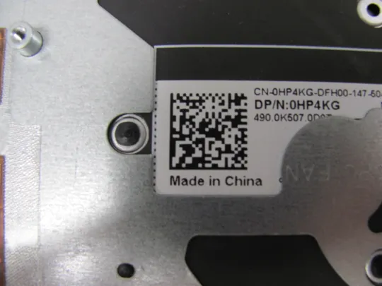 844-1 Кришка панель палмрест 0T93MY з клавіатурою 0HP4KG для Dell Inspiron G5 15 5500 G5 SE 5505  оригінал Торговий майданчик