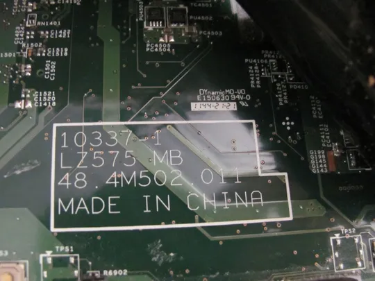 550-14 материнська плата РОБОЧА 48.4M502.011 для LENOVO IdeaPad Z575 Z570 оригінал Торговий майданчик