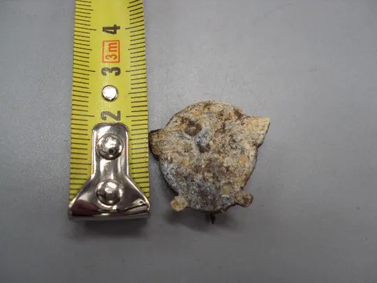 Знак полиции Германия Рейх орел размер 2,2 х 2,6 см №10362 З аукціону