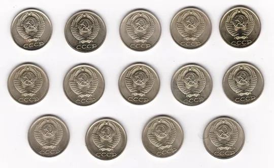 Купити 10 коп.СССР = ШТЕМП.БЛЕСК = 1970 - 1991 = см.опис.