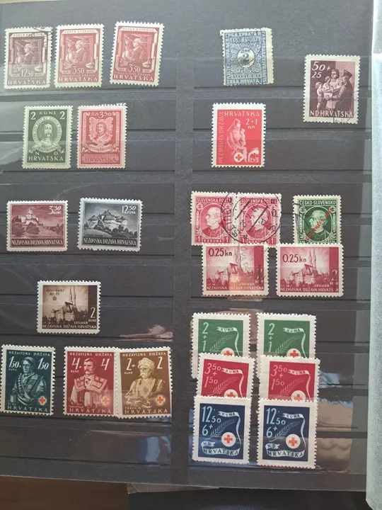 Марки Хопватии и Словакии периода 3 Рейха Продаж