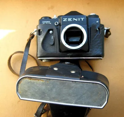 фото, Фотоапарат - Зенит  - ZENIT TTL  = без об'єктива - робочий = період СРСР