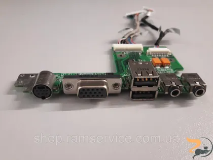 фото, USB, Audio, VGA, S-Video роз'єми для ноутбука HP Pavilion DV4000, 48.49Q02.021, б/в