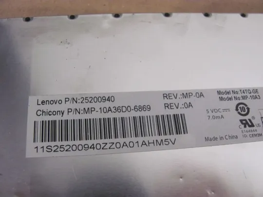 номер0273-15 клавіатура Клавіатура для ноутбука  Keyboard  робоча  MP-10A36D0-6869 для Lenovo IdeaPad Z570 Z575 оригінал Недорого