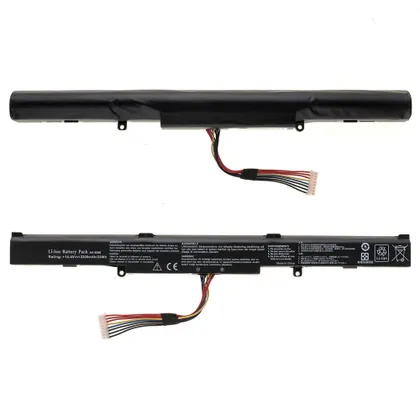 фото, Батарея для ноутбука ASUS A41-X550E (X450JF, X550DP, X751MD, X751MA, X750JA, X751LA) 14.4V 2200mAh Black