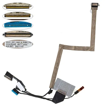 фото, Шлейф матриці для ноутбука DELL  (7320,7320S,E7320S) 30 0.4 FHD (DC02C00QS00)