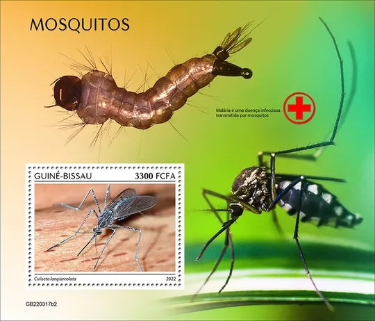 Купити Гвинея Бисау-Москиты-2022. Чистый полный красивый комплект. MNH.